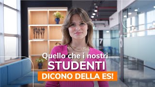 Quello che i nostri studenti dicono della ES [upl. by Eilraep672]