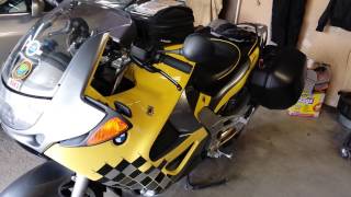 1999 BMW K1200RS Exhaust leak parts 1 amp 2 [upl. by Deeas]