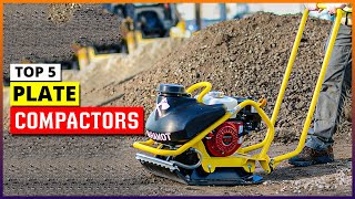 Top 5 Best Plate Compactors 2024 [upl. by Aerol]