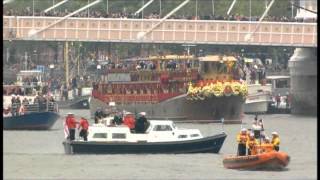 Diamond Jubilee River Pageant Highlights  12  June 2012 [upl. by Anaehr]