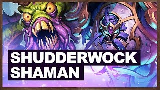 Amazing Deck  Shudderwock Shaman  The Boomsday Project  Hearthstone [upl. by Ligriv]