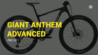 GIANT ANTHEM ADVANCED PRO 29 1 2021 TOP BIKE REVIEW [upl. by Chaing]