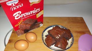 Dr Oetker Nona Brownie Mix Recipe  Easy brownie recipe  Cooking Home [upl. by Greiner958]