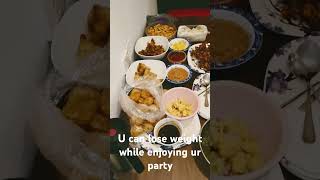 Dont miss your party just balance ur meal we are human we are social animals Dont starve urself [upl. by Rickey943]