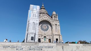 Um lugar lindo Monte de Santa Luzia Viana do Castelo  Portugal [upl. by Ynamreg]