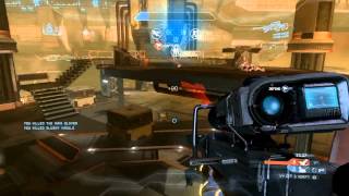 No Scope Needed  Tsquared Triple Kill on Adrift CTF Halo 4 [upl. by Oran]