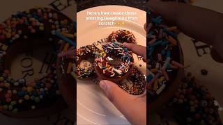 doughnut doughnuts sweets christmas christmasrecipes food trending viralvideo shorts love [upl. by Neeruan754]