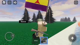 ROBLOX Spanish civil war as International brigadesGuerra civil española brigadas Internacionales [upl. by Artinahs]