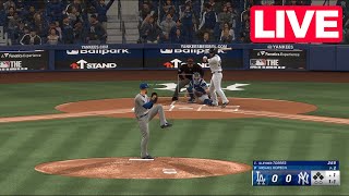 🔴LIVE NOW Los Angeles Dodgers vs New York Yankees  World Series Oct 29 2024  MLB 24 EN VIVO [upl. by Ettelracs618]