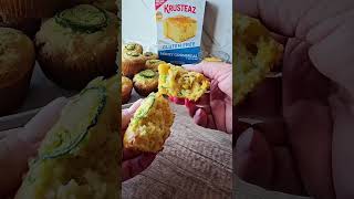 Gluten Free Bacon Cheddar and Jalapeno Cornbread Muffins [upl. by Adriano]