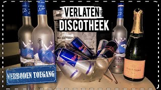 VERLATEN DISCOTHEEK €10000 aan champagne flessen gevonden [upl. by Aneehsat]