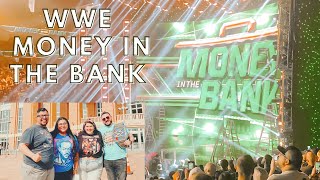 RETURN OF JOHN CENA AT MONEY IN THE BANK  FORT WORTH TX  VLOG [upl. by Ihcehcu]