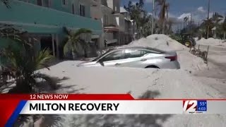 Biden views Hurricane Milton damage in Florida [upl. by Abagail]