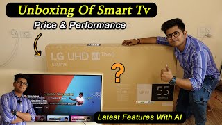 Unboxing Of LG Smart TV  Best Smart TV 2024  Smart TV Review  Smart TV Unboxing shivaayshashank [upl. by Eet]