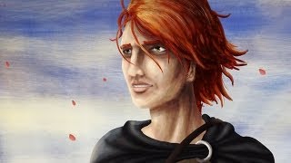 Kvothe  the Name of the Wind  Speedpainting [upl. by Constantin335]