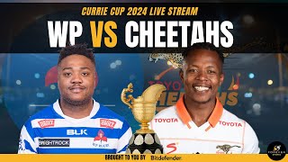 WESTERN PROVINCE VS CHEETAHS LIVE  Currie Cup 2024 Live Commentary amp Watchalong [upl. by Marice]