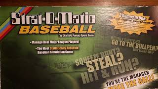 StratOMatic Baseball 2015 Project Advanced [upl. by Gris]