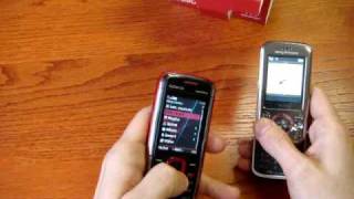 Nokia 5130 vs SonyEricsson W395 Ita [upl. by Mirth]