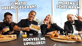 ZIJN DE RUZIES VAN MORENAS LIVE ECHT 😳 amp WAT DOET MORENA SECRET MET HAAR LIPPEN 👄  MUKBANG 🍽 [upl. by Hulda906]