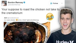 Gordon Ramsay Roasting People On Twitter [upl. by Pat]