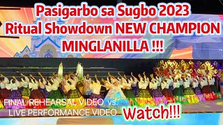 MINGLANILLA CEBU Champion Pasigarbo sa Sugbo 2023 RITUAL SHOWDOWN 1st PLACE WINNER Sept 6 2023 [upl. by Ardene]