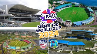 Cricket T20 World Cup 2024 Stadiums  TFC Stadiums  TFC Stadiums [upl. by Reace806]