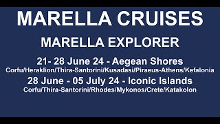 Marella Explorer 21 June  05 July 2024 [upl. by Yniatirb39]