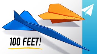 5 Easy Paper Airplanes that Fly REALLY Far — How to Make the Easiest Paper Airplanes [upl. by Adigun]