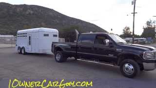 Horse Trailer 3 Horse Trailers w Tack Room Walkaround Video [upl. by Bobinette246]