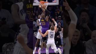 Mo Wagner amp LeBron trade poster dunks 😲 [upl. by Olegnaed]