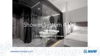 MAPEI AQUADEFENSE SHOWER WATERPROOFING [upl. by Eldridge]