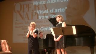 Maite Alberola Masterclass Renata Scotto 13 marzo 2017 [upl. by Ydarg]