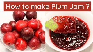 Plum Jam Recipe  Easy Homemade Jam without Pectin  3 ingredients only [upl. by Ubana383]