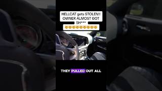 HELLCAT GETS STOLEN OWNER ALMOST SH carsofyoutube hellcat stolen [upl. by Caldeira]