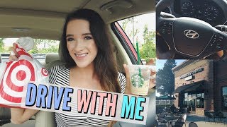 DRIVE WITH ME 3  CAR VLOG  LETS GO TO TARGET [upl. by Navac]