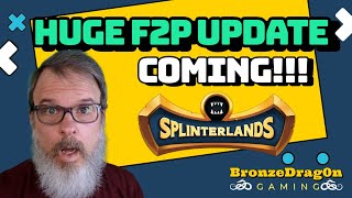 Huge Splinterlands Free to Play Update Splinterlands News Blockchain Gaming [upl. by Yendor]