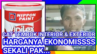 Review Cat EKONOMISSSS CAT VINILEX dari NIPPON PAINT ‼️INI DIA FITURNYA‼️ [upl. by Barker]