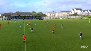 PORTSTEWART 51 BRANTWOOD  IRISH CUP 2nd ROUND 202425  HIGHLIGHTS [upl. by Auhsaj207]