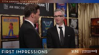 Daniel Aukin  2024 Tony Awards First Impressions [upl. by Ecarret]