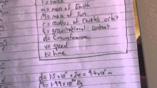 Mathematical Proof Explained Earth takes 365 days to orbit sun [upl. by Ylrrad]