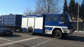 Alarmübung Feuer nach Explosion in einer Babenhäuser Gesamtschule [upl. by Haily299]