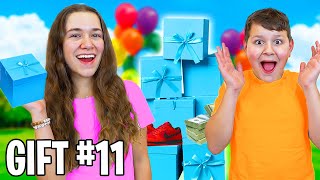 BUYING 11 Presents for my BROTHERS 11th BIRTHDAY [upl. by Hameerak78]