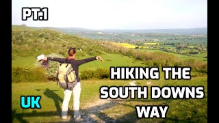 I Hiked the South Downs Way Solo D  UK  May [upl. by Nylauqcaj375]