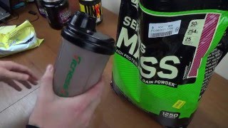 Гейнер Optimum Nutrition Serious Mass Проба [upl. by Eadahs409]