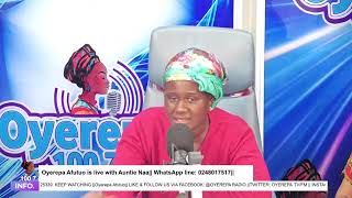 Oyerepa Afutuo is live with Auntie Naa TV 08082024 WhatsApp line 0248017517 Part2 [upl. by Ardnwahsal]