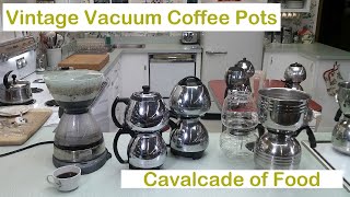 Vintage Appliances Vacuum Siphon Coffee Pots [upl. by Reerg]