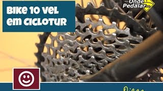 Bike de 10 velocidades para cicloturismo [upl. by Ttimme149]