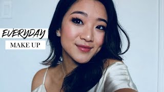 EVERYDAY MAKE UP TUTORIAL  MONOLID MAKEUP  getawei [upl. by Ellered]