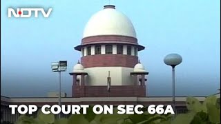 quotShockingquot Supreme Court Notice To Centre On Cases Under Scrapped Law [upl. by Pearl]