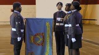 RAFAC Championships 2017  Banner Drill [upl. by Oivaf]